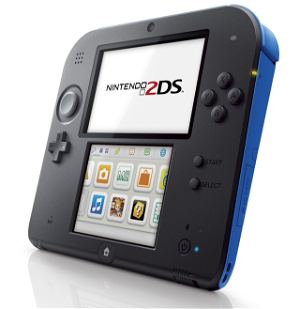 Nintendo 2DS (with Pokemon Y Pre-Installed - Blue/Black Edition)