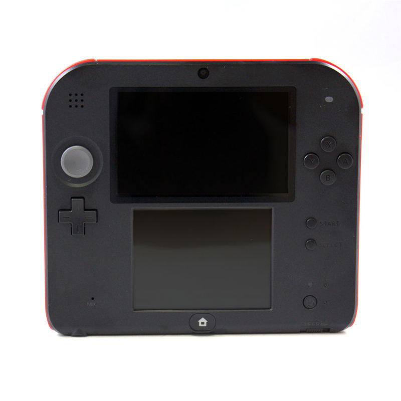 Nintendo 2DS (with Pokemon X Pre-Installed - Red/Black Edition) image 2