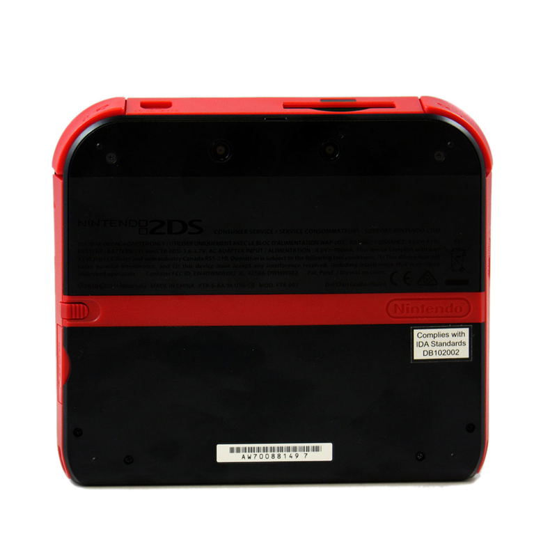 Nintendo 2DS (with Pokemon X Pre-Installed - Red/Black Edition) image 3