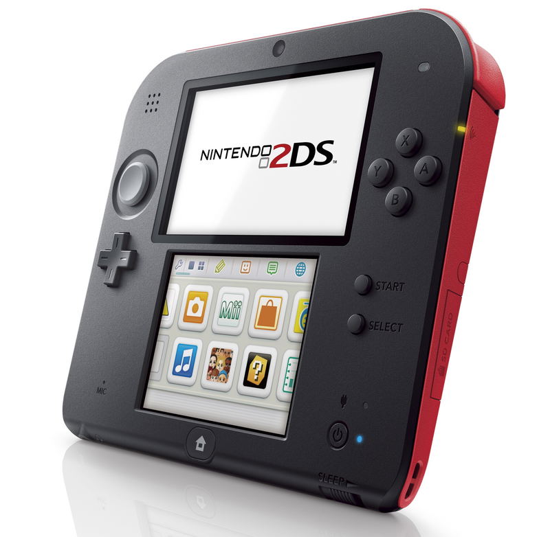 Nintendo 2DS (with Pokemon X Pre-Installed - Red/Black Edition) image 5