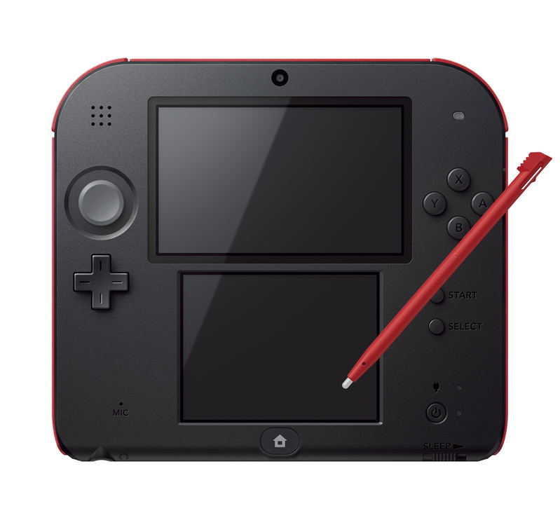 Nintendo 2DS (with Pokemon X Pre-Installed - Red/Black Edition) image 6