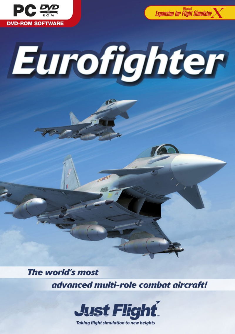 Eurofighter Typhoon for FSX (DVD-ROM) image 1