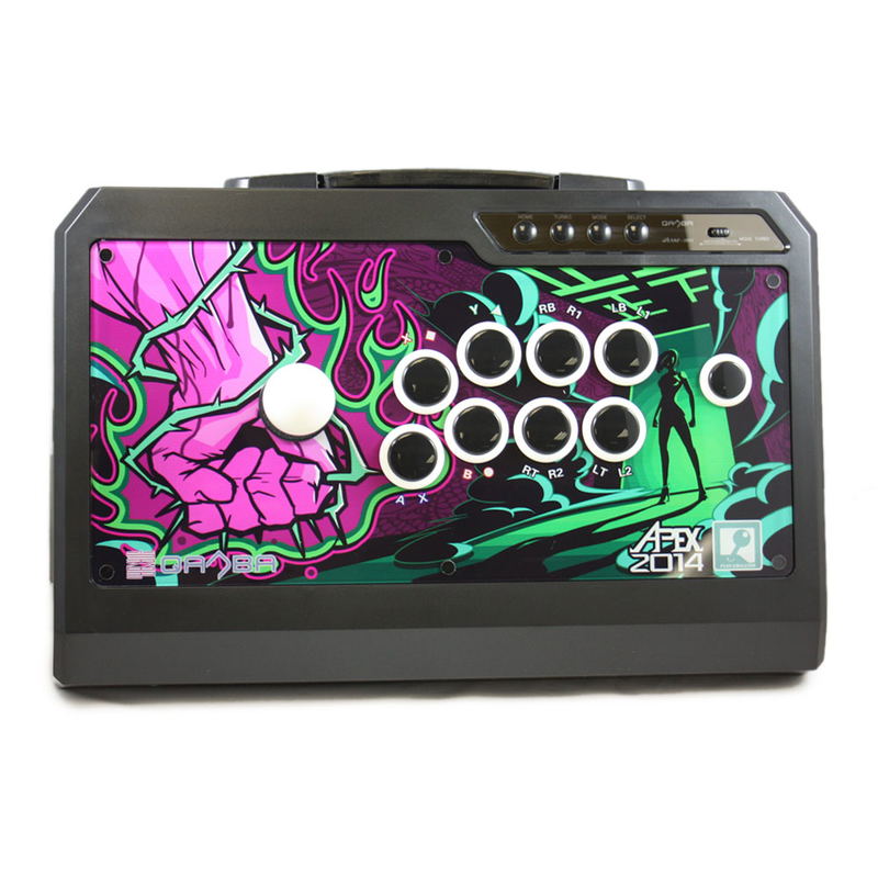Qanba Q4 Real Arcade Fightingstick (3in1) (Apex 2014 x Play-Asia.com Limited Edition) image 1