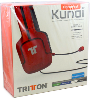 Tritton Kunai Mobile Rouge - DiscoAzul.com