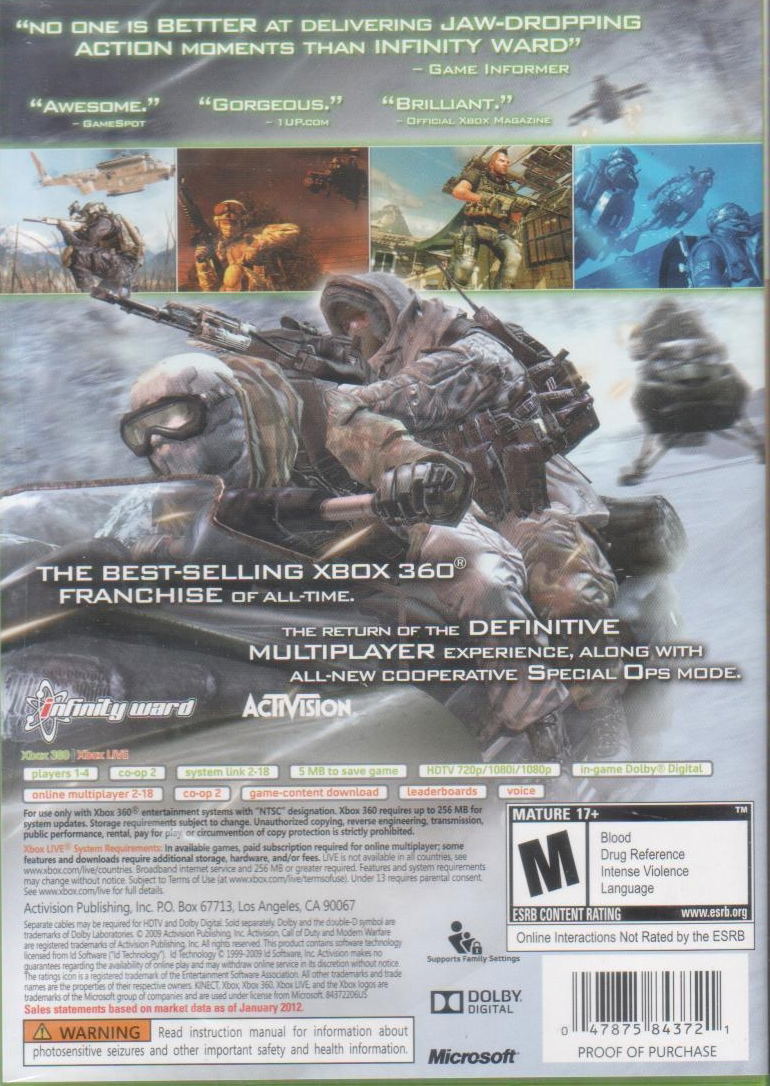 Call of Duty: Modern Warfare 2 (Platinum Hits) image 12