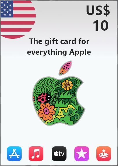 Apple Gift Card 10 USD | US Account <span class="ext ext_digital">digital</span> image 1