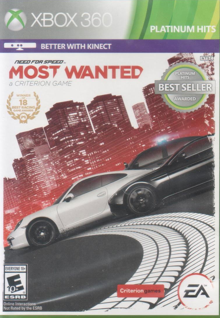 Need for Speed: Most Wanted - A Criterion Game (Platinum Hits) image 1