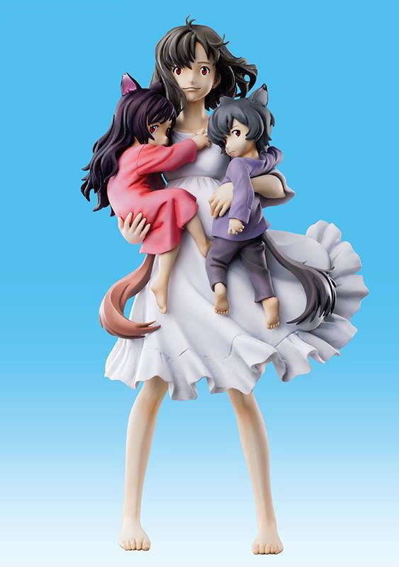 Super Figure Art Collection The Wolf Children: Ame and Yuki Hana image 1