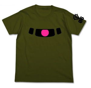 Mobile Suit Gundam Zakumono Eye Luminous T-shirt (Moss | Size M)_