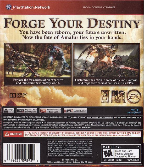 Kingdoms of Amalur: Reckoning (Greatest Hits) image 2
