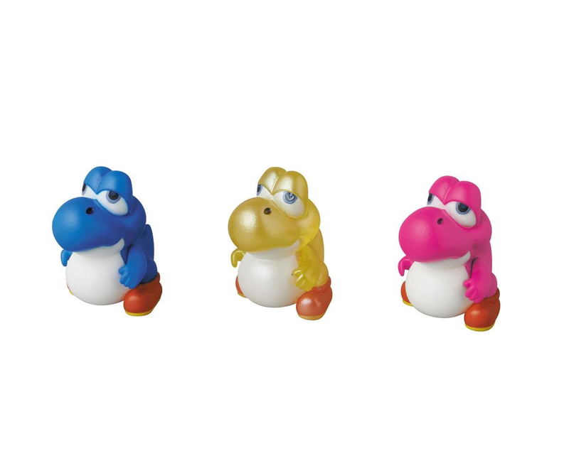 Ultra Detail Figure New Super Mario Bros U: Mini Yoshi (Pink, Blue ...