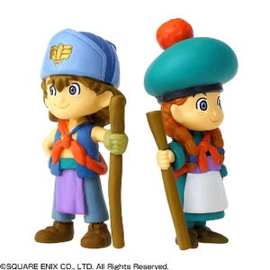 Dragon Quest Monsters 2: Iru to Ruka no Fushigina Fushigina Kagi + 15th Anniversary Special Figure Iru to Ruka Set_