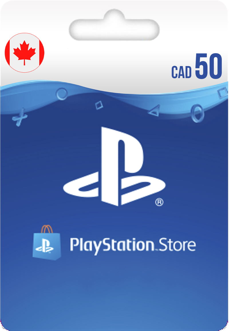 PSN Card 50 CAD Playstation Network Canada digital for PS Vita