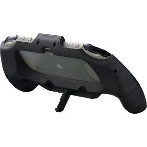 Rubber Coat Grip for PlayStation Vita Slim (Red)
