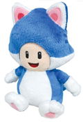 Super Mario 3D World Plush: Cat Toad (S) (Re-run) thumbnail 1