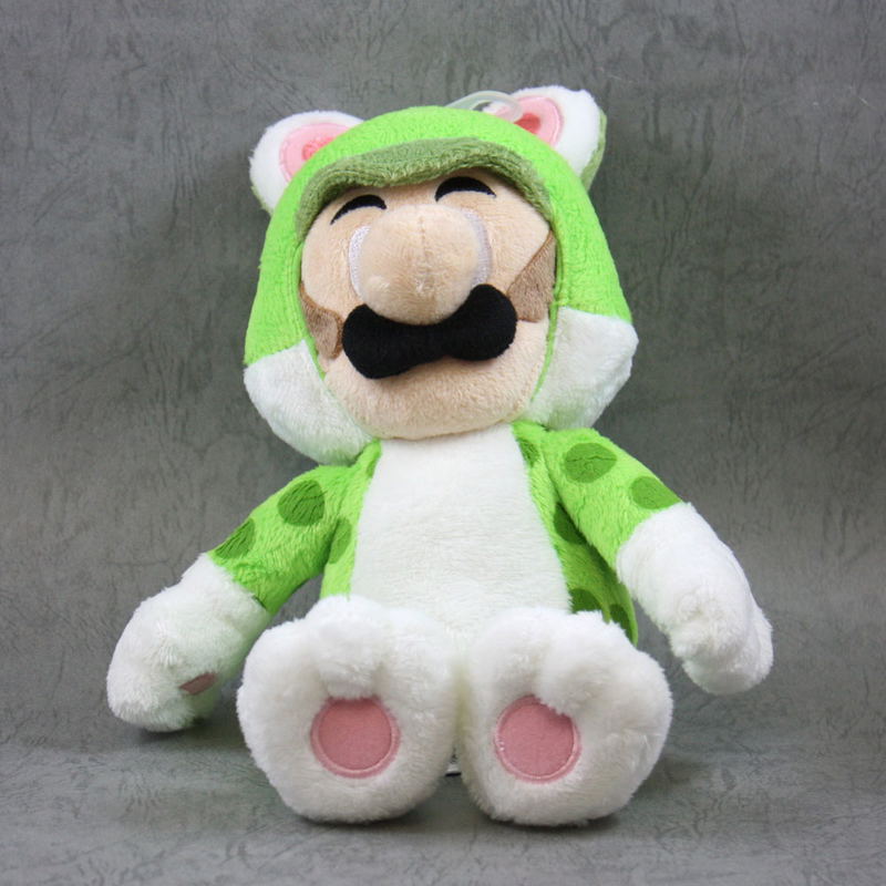 Super Mario 3D World Plush: Cat Luigi (S) (Re-run) image 2