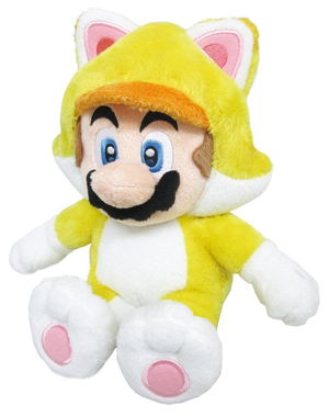 Super Mario 3D World Plush: Cat Mario (S) (Re-run)_