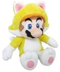 Super Mario 3D World Plush: Cat Mario (M) (Re-run) thumbnail 1