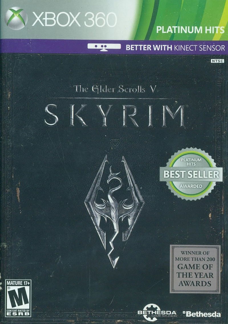 The Elder Scrolls V: Skyrim (Kinect) (Platinum Hits) for Xbox360, Kinect