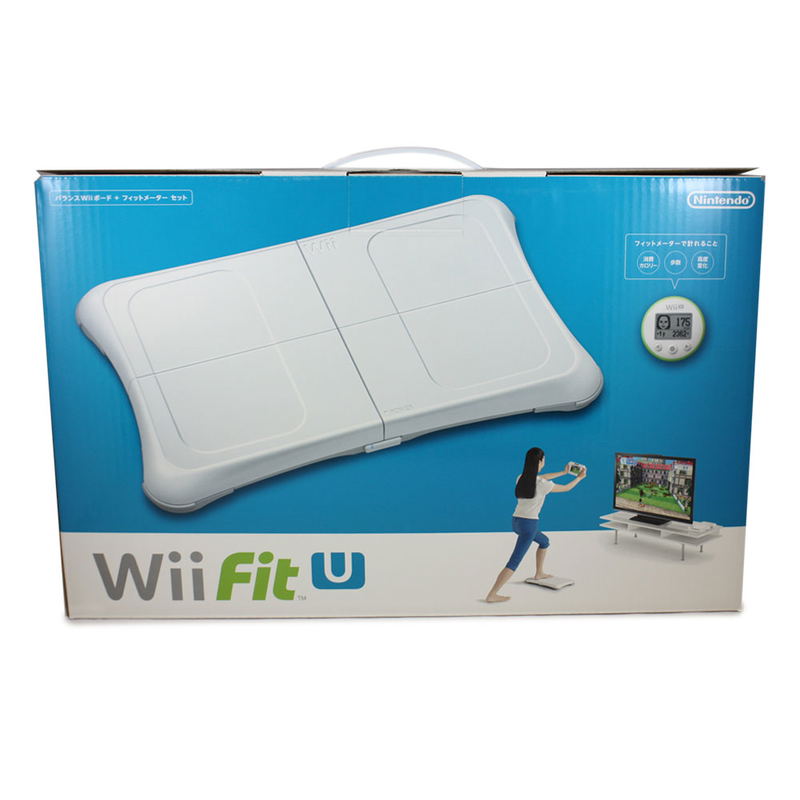 Wii Fit U Wii Balance Board + Fit Meter Set (White & Green) image 1