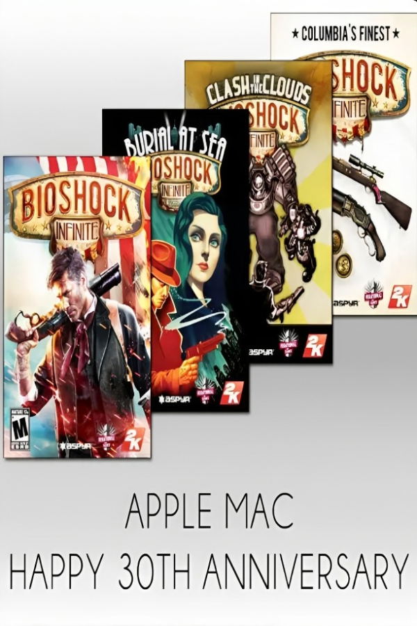 Bioshock Infinite (Apple Mac 30th Anniversary Special Bundle) <span class="ext" style="background-color: #2a475e; color: #FFFFFF;">STEAM</span> <span class="ext ext_digital">digital</span> image 1