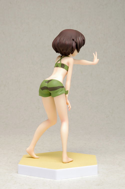 Beach Queens Girls und Panzer 1/10 Scale Pre-Painted Figure: Akiyama Yukari (Re-run) image 3