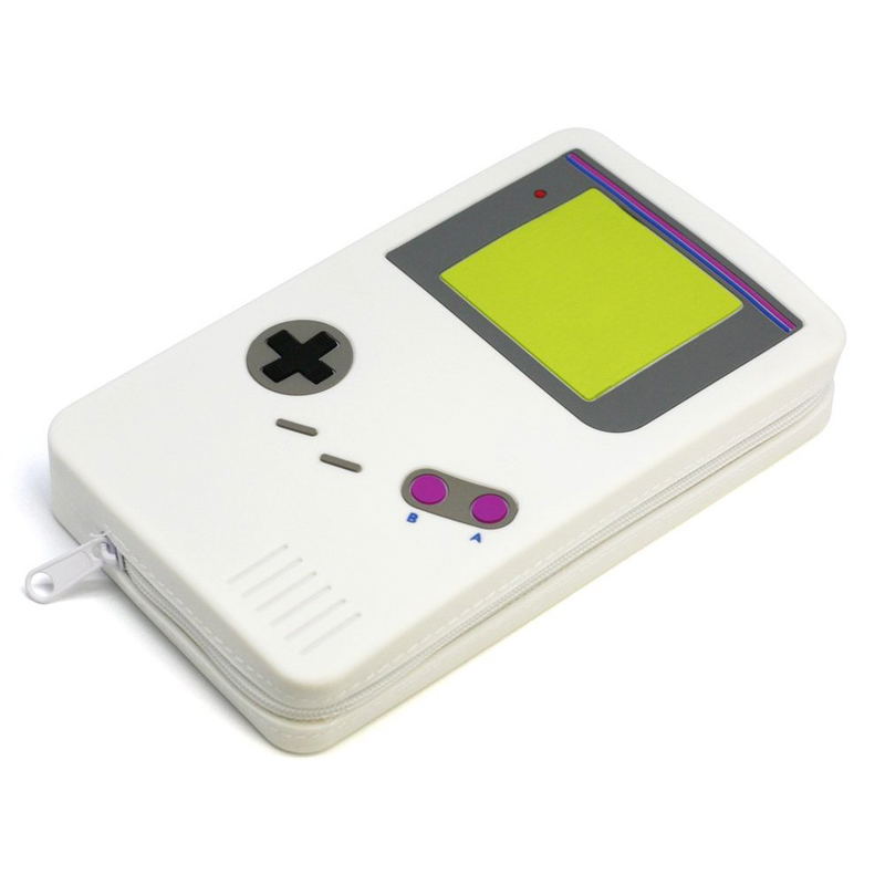 Retro Silicone Pouch for 3DS LL (GB White) image 3