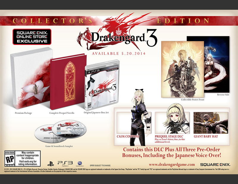 Drakengard 3 (Collector's Edition) image 1