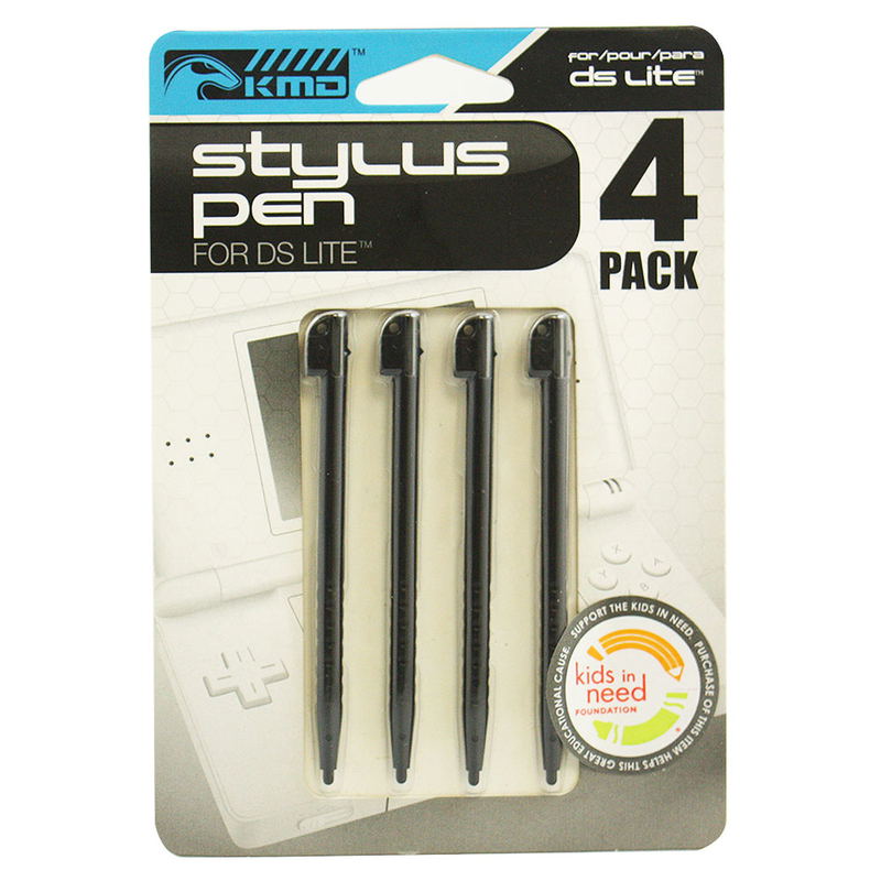 KMD Stylus Pen (4 Pack) for NDS, DS Lite, DSi, NDSi, 3DS, 3DS LL / XL, 2DS