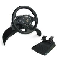 Lamborghini Super Sport Steering Racing Wheel 'EVO' (Black)