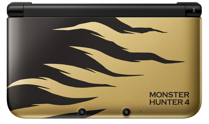 Nintendo 3DS LL Monster Hunter 4 Edition (Rajang Gold) image 5