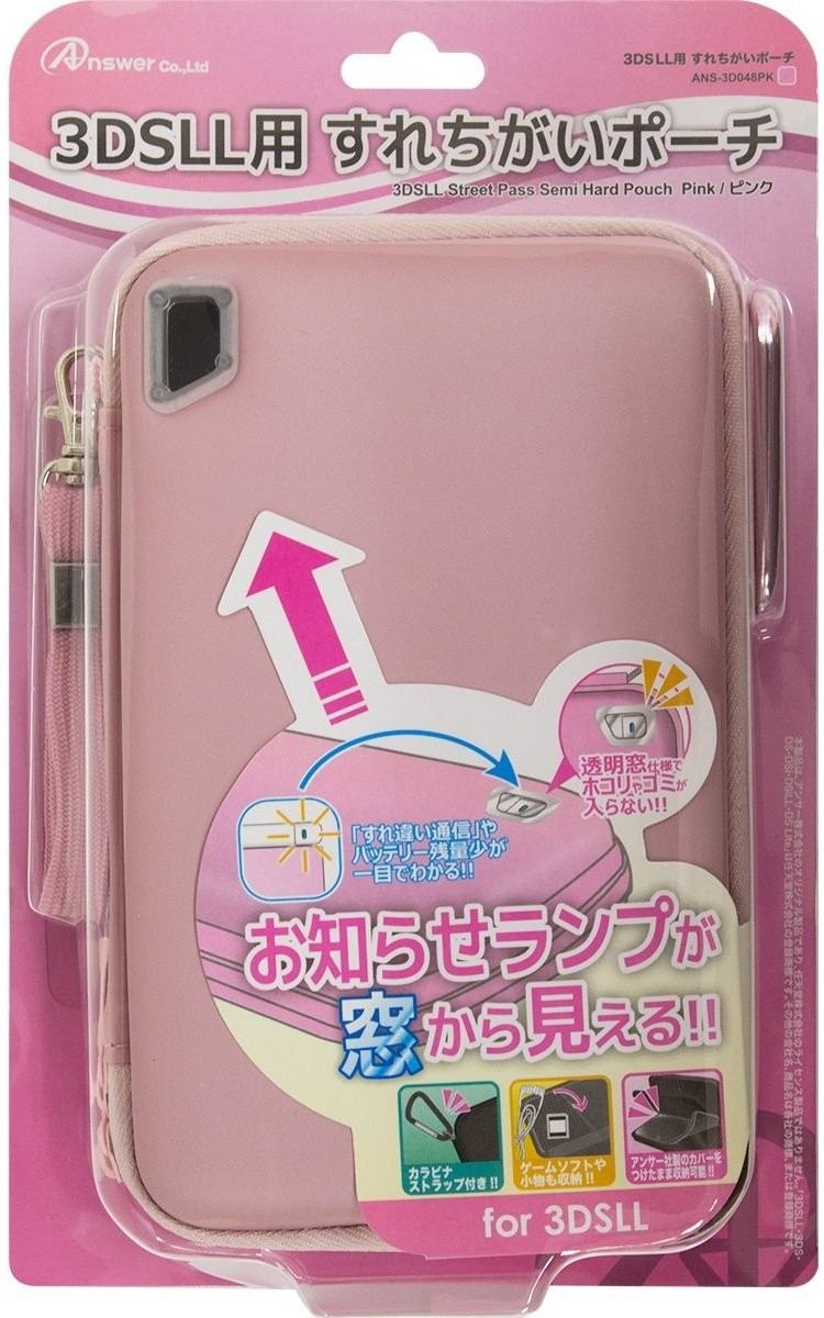 Surechigai Pouch for 3DS LL (Pink) for Nintendo 3DS, Nintendo 3DS