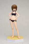 Beach Queens Girls und Panzer 1/10 Scale Pre-Painted Figure: Nishizumi Maho (Re-run) thumbnail 2