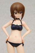 Beach Queens Girls und Panzer 1/10 Scale Pre-Painted Figure: Nishizumi Maho (Re-run) thumbnail 7