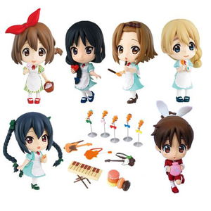 Ichiban Kuji - K-ON de Tea Time in Wonderland Mini Figure Full Set [Prize H]_