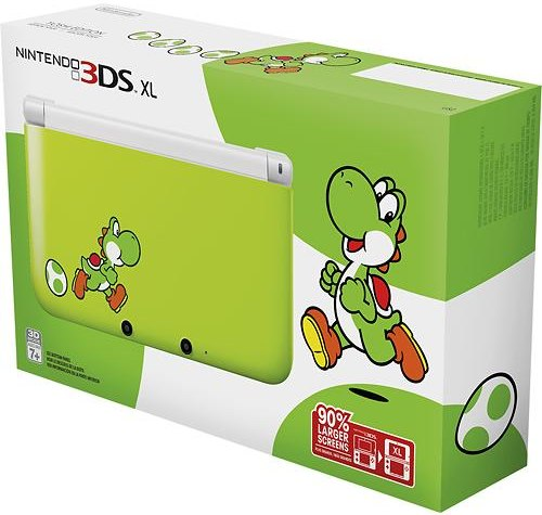 Nintendo 3DS XL Yoshi Special Edition (Green) image 1