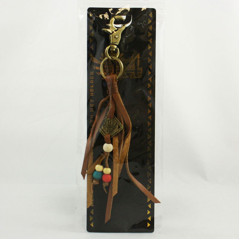 Capcom Monster Hunter 4 Charm Keychain (Gold) image 3