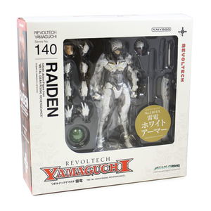 Revoltech Yamaguchi Series No.140EX Metal Gear Solid Rising Revengeance: Raiden White Armor_