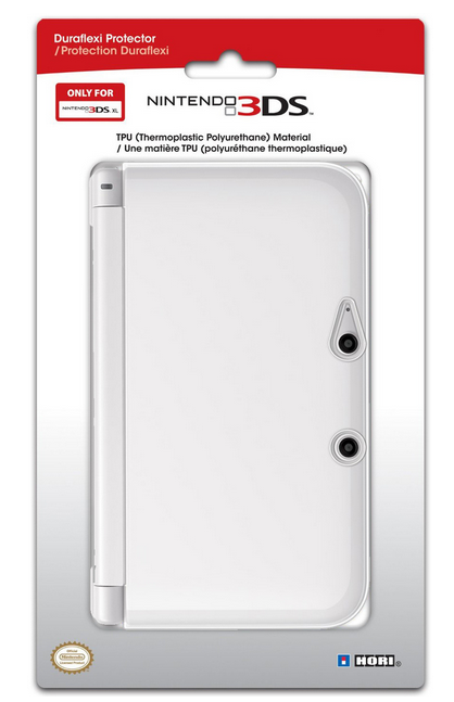 3DS XL Duraflexi Protector (Clear) image 1