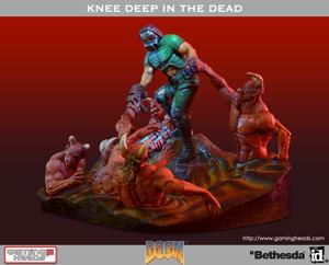 Doom: Knee Deep In The Dead Diorama