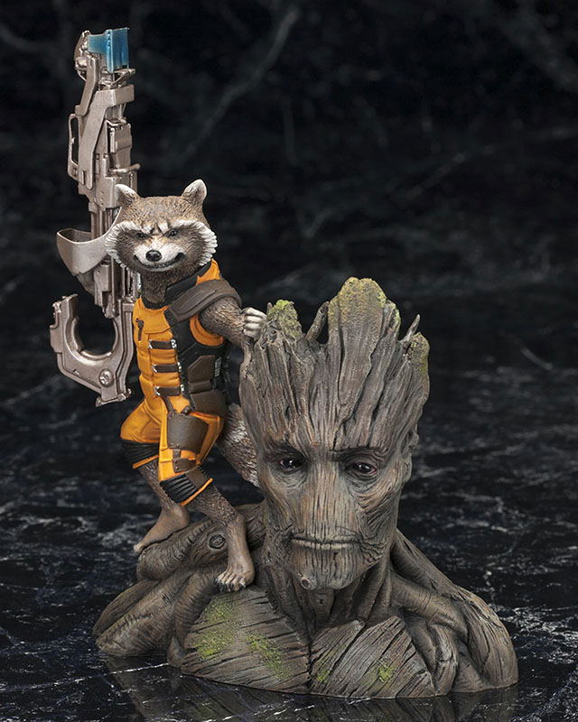 Guardians of the Galaxy ARTFX+: Rocket Raccoon (Re-run) image 2