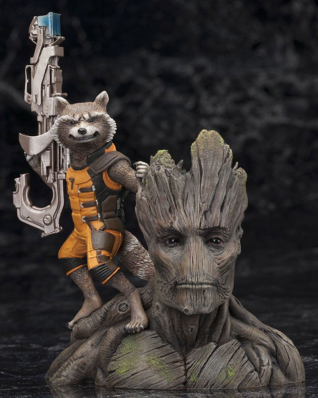 Guardians of the Galaxy ARTFX+: Rocket Raccoon (Re-run) image 3