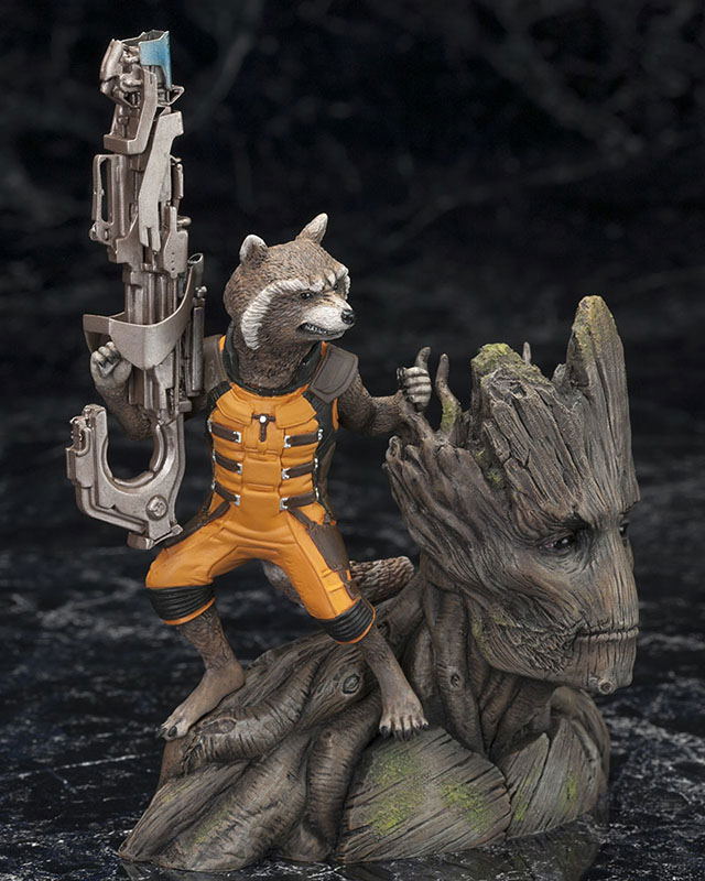 Guardians of the Galaxy ARTFX+: Rocket Raccoon (Re-run) image 4