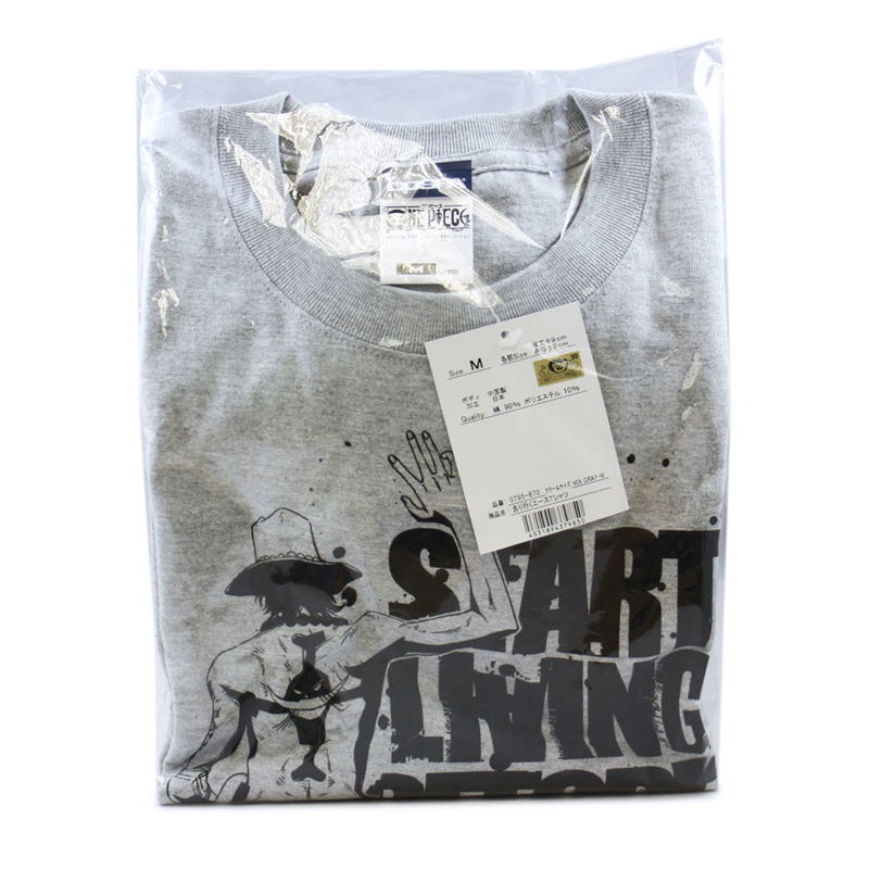 One Piece Ace Waygoing T-shirt Mix Gray (M Size) image 3