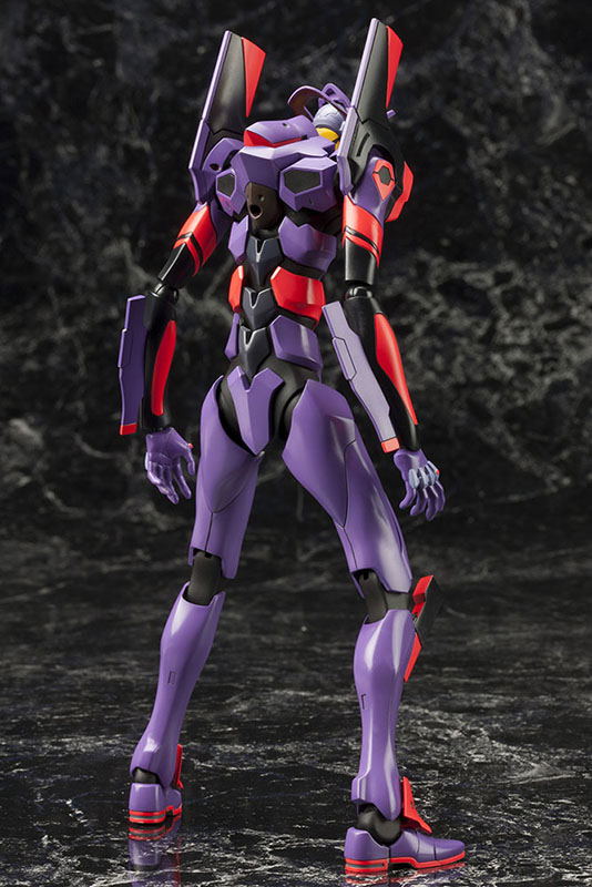Rebuild of Evangelion 1/400 Scale Model Kit: Regular Artificial Human Evangelion EVA-01 Kakusei Ver. image 11