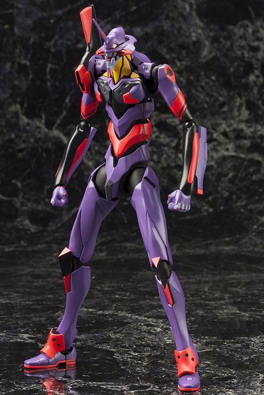 Rebuild of Evangelion 1/400 Scale Model Kit: Regular Artificial Human Evangelion EVA-01 Kakusei Ver. image 13