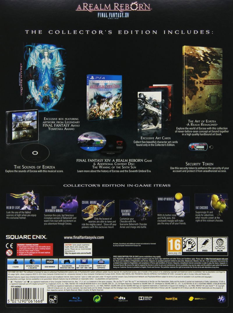 Final Fantasy XIV Online: A Realm Reborn (Collector's Edition) image 2