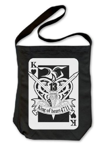 Mobile Fighter G Gundam - King Of Heart Shoulder Tote Bag Black image 2