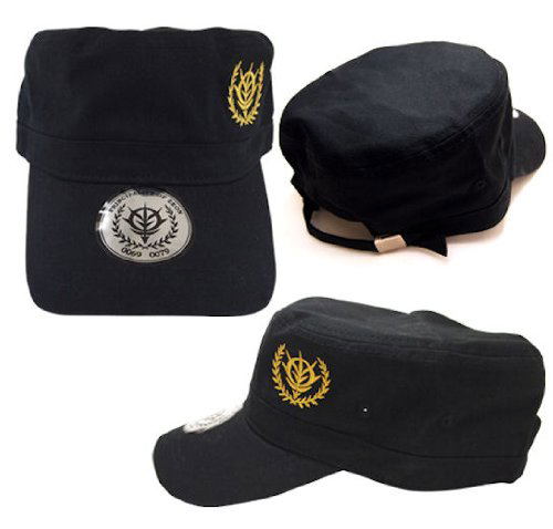 Mobile Suit Gundam Zeon Embroidered Work Cap Black image 2