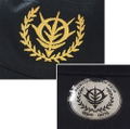 Mobile Suit Gundam Zeon Embroidered Work Cap Black thumbnail 3